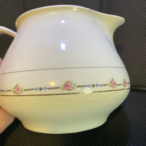 VINTAGE Crown Potteries Co. Pitcher - Picture 5 of 6